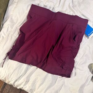 Columbia Purple Athletic Skort